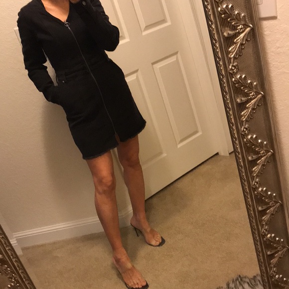 TINSEL TOWEN Denim dress - Picture 5 of 17